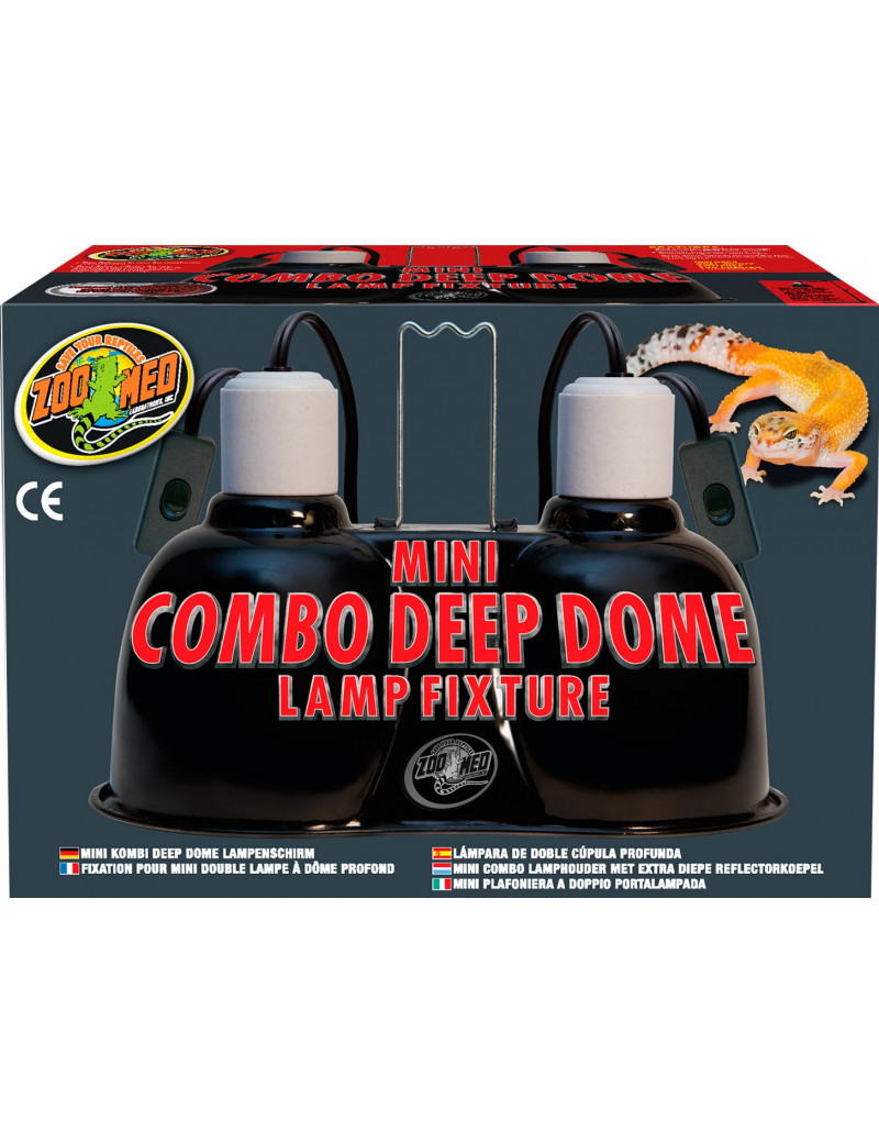 Mini Combo Deep Dome Lamp Fixture Zoo Med